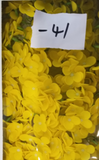 Craft Soap Flowers - Hyacinth Bean - Yellow