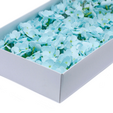 Craft Soap Flowers - Hyacinth Bean - Baby Blue