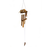 Coconut Twin Birds Windchimes