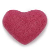 Konjac Heart Sponge - Rose