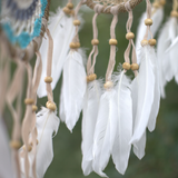 Pastel Pink Macramé Dream Catcher 9cm (asst colours)