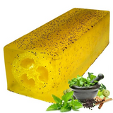 Loofah Soap Loaf - Peppermint & Herb Scrub