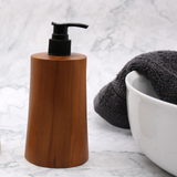 Natural Teakwood Soap Dispenser - Taper