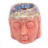 Buddha Oil Burner - Rose & Teal