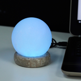 Quality USB Ball WHITE Salt Lamp - 9 cm (multi)