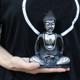 Black & Grey Buddha - Medium