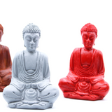 Matt Mini Buddha (Assorted Colours)