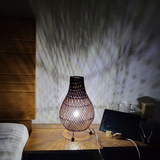 Rattan Table Lamps - Natural