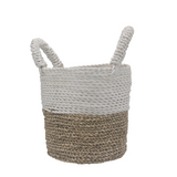 Seagrass Basket Set - Natural White