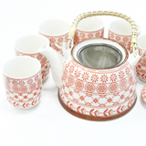 Herbal Teapot Set - Amber