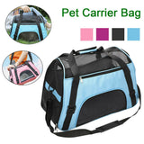 Large Pet Carrier Bag - Dog Carrier Bag -  AVC Portable Soft Fabric Fold Dog Cat Puppy Travel Bag