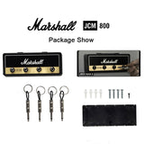 Key Holder,Wall Mounting Guitar Amp Key Hook - Keychain Including 4 Pieces Key Ring.