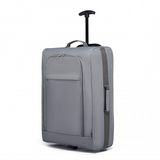 K1873-2 - Kono CABIN SIZE SOFT SHELL HAND LUGGAGE - GREY