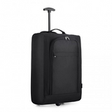 K1873-2 - Kono CABIN SIZE SOFT SHELL HAND LUGGAGE - BLACK