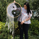 Bali Dream Catchers - Extra Large Ying Yang D: 50cm