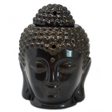 Buddah Head Oil Burner - Dark Brown