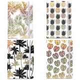 Cool A5 Notebook - Assorted Designs - Golden Tropical