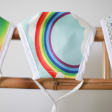 Reusable Fashion Face Mask - Rainbow (Children)