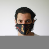 Reusable Fashion Face Mask - Golden Fish (Adult)