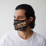 Reusable Fashion Face Mask - African Tribal  (Adult)