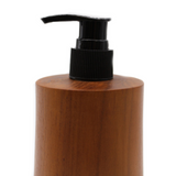 Natural Teakwood Soap Dispenser - Taper