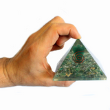 Lrg Orgonite Pyramid 70mm - Angel