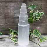 Natural Selenite Tower - 20 cm