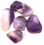 L Tumble Stones - Amethyst Banded