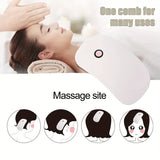 Portable Beauty Tool Scalp Comb - Electric Head Massage Comb, Body Relaxing High-Frequency Vibration Head Massager