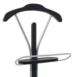 vidaXL Suit Stand 45x35x107 cm Black and Grey