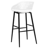 vidaXL Bar Chairs 4 pcs White