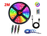 USB LED Light Strip 2-5M RGB Color 5050 Color Changing With TV Kitchen Lighting