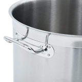 vidaXL Stock Pot 50 L 40x40 cm Stainless Steel