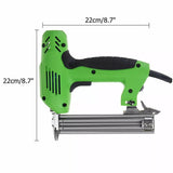 2000W Nail Gun Staple Electric Heavy Duty Stapler Nailer Carpentry