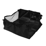 Wheelchair Underneath Bag 600D Oxford Cloth Movable Under Seat Basket for Rollator Walker Black