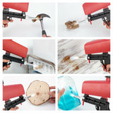 Air Portable Sandblasting Gun Hand Held Sand Blaster Shot Media Blasting UK