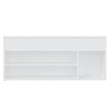 vidaXL Shoe Bench White 105x30x45 cm Engineered Wood