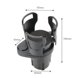 Foldable Car Cupholder Drinking Bottle Holder Cup Stand Bracket Sunglasses Phone Organizer Stowing Tidying Car Styling