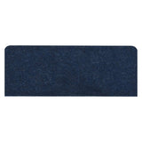 vidaXL Stair Mats Self-adhesive 15 pcs 65x24.5x3.5 cm Blue