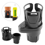 Foldable Car Cupholder Drinking Bottle Holder Cup Stand Bracket Sunglasses Phone Organizer Stowing Tidying Car Styling