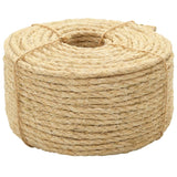 vidaXL Rope 100% Sisal 6 mm 500 m