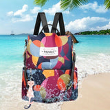 Large Women Anti-theft Travel Waterproof Backpack Ladies Handbag Shoulder Bag