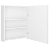 vidaXL LED Bathroom Mirror Cabinet Shining White 50x14x60 cm