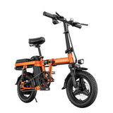 ENGWE T14 10Ah 48V 250W 14inch Folding Electric Bike 25km/h Max Speed 35-80km Mileage Range E Bike For City Road