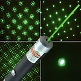 Green Laser Pen Strong Visible Powerful Military Light Beam With Battery - Laser Lights and Green Laser Light Pointer