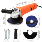 Electric Angle Grinder Heavy Duty Cutting Grinding