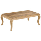 vidaXL Coffee Table 110x60x40 cm Solid Mango Wood