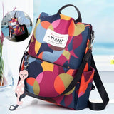 Large Women Anti-theft Travel Waterproof Backpack Ladies Handbag Shoulder Bag