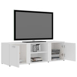 vidaXL Móvel de TV 120x34x37 cm derivados de madeira branco