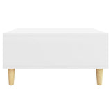 vidaXL Coffee Table White 60x60x30 cm Engineered Wood